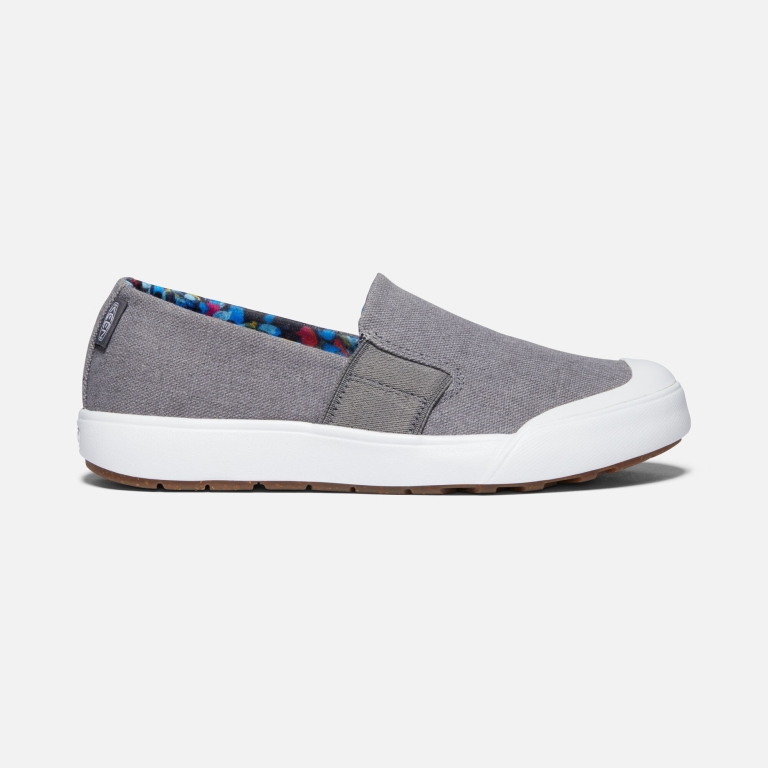 Keen Elena Slip On Shoes - Women's Grey White Footwear